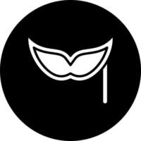 Neu Jahr Maske Vektor Symbol Stil
