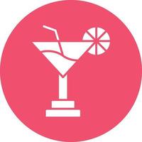 Vektor Design Cocktail Symbol Stil