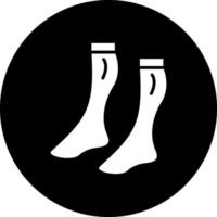 Socken Vektor Symbol Stil