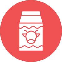 Vektor Design Milch Symbol Stil