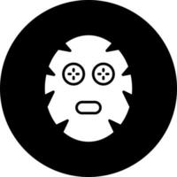 ansiktsbehandling mask vektor ikon stil