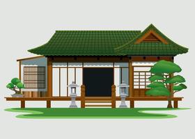 traditionell Haus im Japan vektor