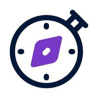 Kompasssymbol für Ihre Website, Ihr Handy, Ihre Präsentation und Ihr Logodesign. vektor