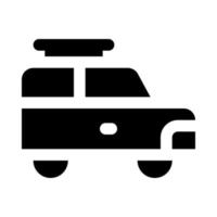 suv Auto Symbol zum Ihre Webseite, Handy, Mobiltelefon, Präsentation, und Logo Design. vektor