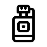 Wasser Kantine Symbol zum Ihre Webseite, Handy, Mobiltelefon, Präsentation, und Logo Design. vektor