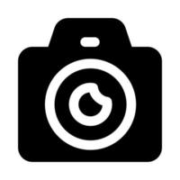 Kamerasymbol für Ihre Website, Ihr Handy, Ihre Präsentation und Ihr Logo-Design. vektor