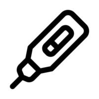 Thermometer-Symbol für Ihre Website, Ihr Handy, Ihre Präsentation und Ihr Logo-Design. vektor