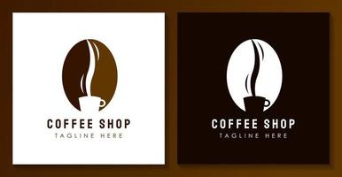 Coffeeshop-Logo vektor