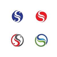 s Logo Business Corporate Design Vektor