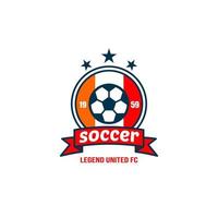 Fußball Logo, amerikanisch Logo Sport Vektor