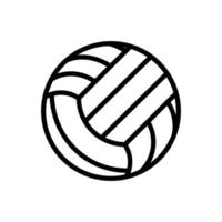 Volleyball Symbol Design Vektor