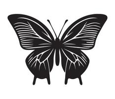 Schmetterling Symbol. einfach Illustration von groß Schmetterling Vektor Symbol