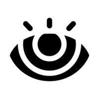 Vision-Symbol für Ihre Website, Ihr Handy, Ihre Präsentation und Ihr Logo-Design. vektor