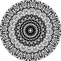 blomma mandala. vintage dekorativa element. orientaliskt mönster, vektorillustration. islam, arabiska, indiska, marockanska, spanien, turkiska, pakistan, kinesiska, mystiker, ottomanska motiv. målarbok sida vektor