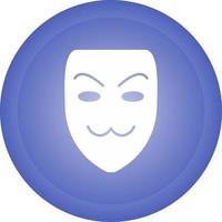 hacker mask vektor ikon