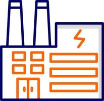 Vektorsymbol für elektrische Fabrik vektor