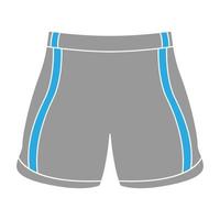 shorts ikon platt design vektor