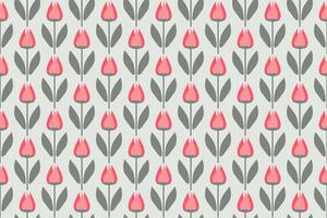 Pastell- Blumen- nahtlos Muster Vektor Illustration