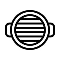 Grill-Icon-Design vektor