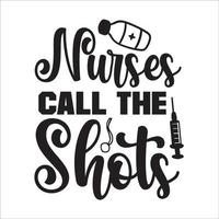 Krankenschwester Zitat Typografie Design zum T-Shirt, Karten, Rahmen Kunstwerk, phom Fälle, Taschen, Tassen, Aufkleber, Becher, drucken usw. vektor