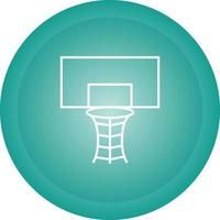 basketboll ring vektor ikon