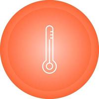 Vektorsymbol für die Temperaturprüfung vektor