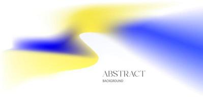 abstrakt Hintergrund Vorlage Design Licht Blau und Gelb Gradient Farbe auf Weiß vektor