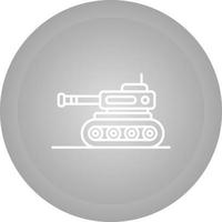 Tank-Vektor-Symbol vektor