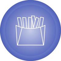 Pommes-Vektor-Symbol vektor