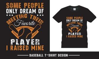 Baseball Hemd Design, Baseball Typografie Vektor T-Shirt Design kostenlos Vektor