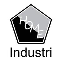 Hem logotyp med modern linje konst design, design mall, logotyp, logotyp mall premie vektor