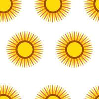 sömlös mönster av solrosor. blommig mönster för mode grafik. design för textilier, tapet, omslag papper vektor