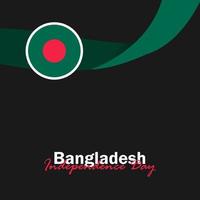 Feier des Unabhängigkeitstags von Bangladesch am 26. März. Vektorillustration vektor