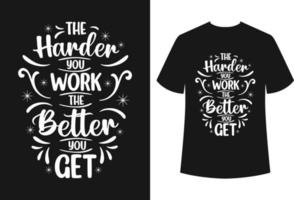 Typografie T-Shirt Design vektor