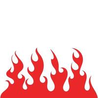 Feuer Logo Vektor-Illustration Design vektor