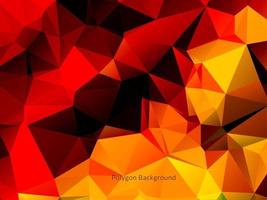 abstrakter Hintergrund des dekorativen geometrischen Dreieckspolygons vektor