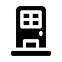 Tür Symbol zum Ihre Webseite, Handy, Mobiltelefon, Präsentation, und Logo Design. vektor