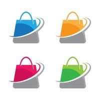 Online-Shop-Logo-Bilder vektor