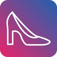 High Heels-Vektor-Icon-Design vektor