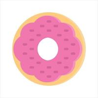 Donut-Illustrationsvektor vektor