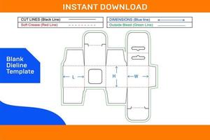 mobil laddare fyrkant knäppa låsa låda, hängande fönster låda Död linje mall design och 3d låda tom Död linje mall vektor