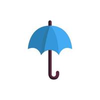 Regenschirm Symbol Design Vektor