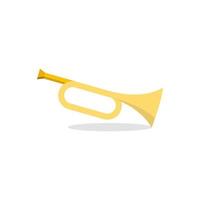 Trompete Symbol Design Vektor Vorlage