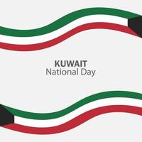 Feier des Kuwait Nationalfeiertags vektor