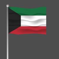 Feier des Nationalfeiertags von Kuwait vektor