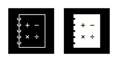 matematik vektor ikon