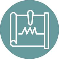 Seismograph Vektor Symbol Design