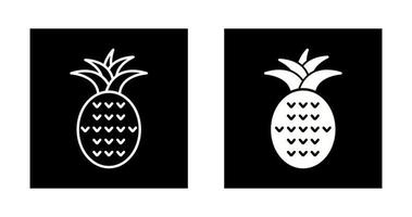 Ananas-Vektor-Symbol vektor