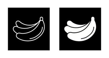 Bananen-Vektor-Symbol vektor