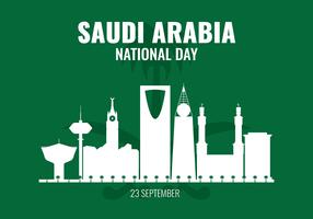 Nationalfeiertag von Saudi-Arabien vektor